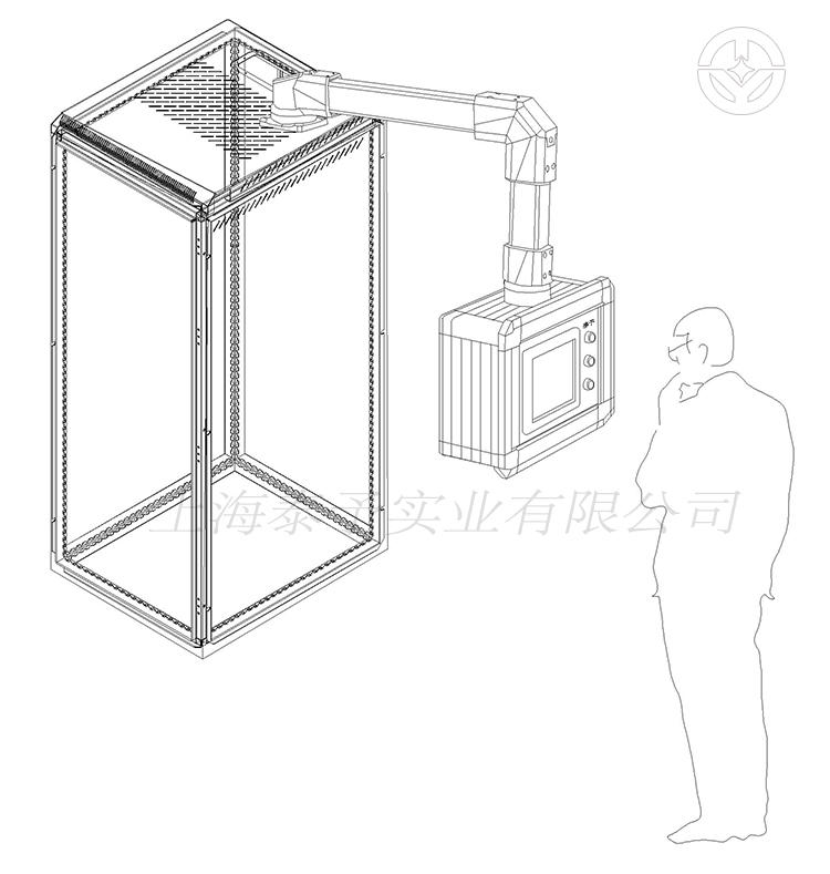 仿威图机柜，悬臂箱